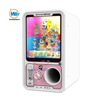 Máquina Expendedora de Juguetes WANGERBAO, Dispensador de Cápsulas Gacha, Mini Exhibidor de Pósteres Metálicos, Funciona con Monedas, para Cápsulas de 60-100 mm