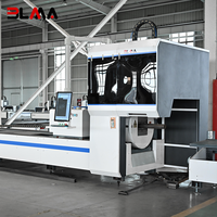 Machine de découpe laser à fibre 6KW, découpeuse de tôles métalliques haute puissance pour la découpe de précision des plaques en carbone, acier inoxydable et aluminium