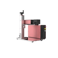Mesin Penanda Pengukir Baja Portabel JPT M7 Mopa 20W 30W 60W 80W Serat Laser