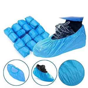 塑料鞋套蓝色白色17x 41cm厘米100件/包10袋/箱支持定制