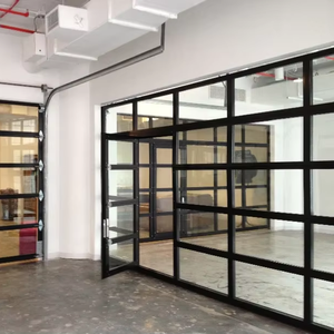 <span class=keywords><strong>Porte</strong></span> <span class=keywords><strong>de</strong></span> <span class=keywords><strong>garage</strong></span> automatique en aluminium transparent Verre trempé sectionnel en plexiglas <span class=keywords><strong>Installation</strong></span> sur site Thermique - Product Image 1