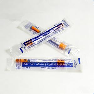 Boîte de 100 seringues d'insuline pour petits animaux, 1 ml, usage diabétique, 30 unités par seringue - Product Image 3