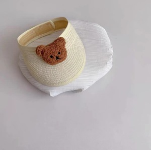 Super carino estivo protezione solare cappello da orso <span class=keywords><strong>per</strong></span> <span class=keywords><strong>bambini</strong></span> nuovo parasole neonato pieghevole <span class=keywords><strong>per</strong></span> viaggi e attività all'aperto - Product Image 5