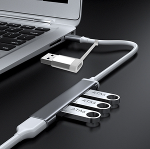 <span class=keywords><strong>USB</strong></span> loại C <span class=keywords><strong>HUB</strong></span> Dock <span class=keywords><strong>3.0</strong></span> <span class=keywords><strong>USB</strong></span> <span class=keywords><strong>3.0</strong></span> <span class=keywords><strong>2</strong></span>.0 <span class=keywords><strong>Hub</strong></span> 4 cổng đa Splitter Adapter OTG cho máy tính xách tay hợp kim nhôm - Product Image 6