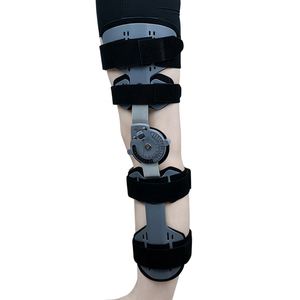Penyangga Lutut Medis, Imobilisasi Kaki, Penyangga Ortopedi dari Aluminium Alloy, Dapat Diatur dengan Pengunci Dial, Berengsel, Penyangga Lutut ROM - Product Image 2