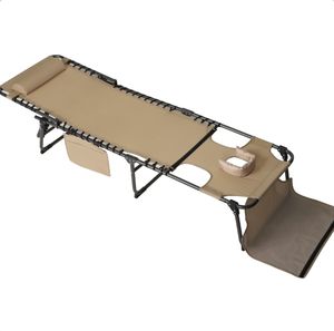 Silla Chaise Longue con Orificio para la Cara, Reclinable Ajustable en 5 Posiciones, Silla Plegable Portátil para Tomar el Sol al Aire Libre - Product Image 4