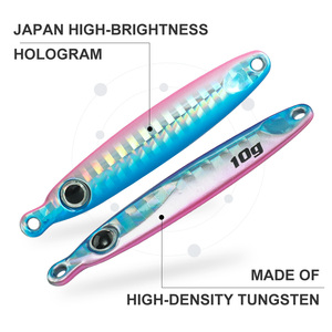 Esca da Pesca Jigging Pro, Pesca Isca 3.5g 5g 7g 10g 15g 25g 30g 40g 60g, Jig in Tungsteno per Pesca al Tonnetto, Esca Affondante - Product Image 5