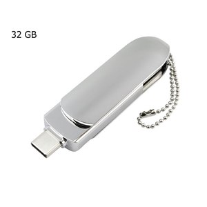 Memoria USB Elegance de 32 GB OTG Reversible con Cadena - Product Image 3