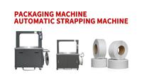 Machine d'emballage automatique de bouteilles YOUNGSUN YS-312, haute vitesse, emballage avec bande plastique