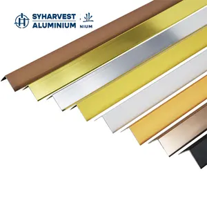 SYHARVEST Aluminium Round Edge Close Fliesen verkleidung in verschiedenen Höhen Aluminium verkleidung Außen ecke Aluminium LED-Verkleidung