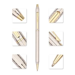 Stylo bille publicitaire en métal économique, pointe 1,0 mm, logo personnalisé pour hôtels et cadeaux - Product Image 6