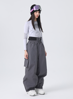 Pantalon de ski et snowboard unisexe imperméable et coupe-vent pour activités sportives en extérieur