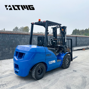 Дизельный вилочный погрузчик LTMG с двигателем EPA EURO5, грузоподъемностью 3 тонны, высотой подъема <span class=keywords><strong>6</strong></span> метров, синего цвета - Product Image 3