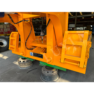 <span class=keywords><strong>Semi</strong></span>-<span class=keywords><strong>remorque</strong></span> camion 3 essieux 4 essieux 50 tonnes 60 tonnes robuste hydraulique à col de cygne surbaissée - Product Image 6