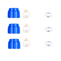 Raccords de tuyauterie basse pression en PEHD, connexion femelle/mâle, filetages NPT/BSPT, surface polie, tête de coulée, contrôle d'alimentation en eau