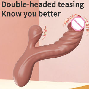 USB Dildo Vibrator Gummi Mädchen Design G-Punkt Sexspielzeug für Frauen Praktische Vibrator Zauberstab Masturbieren Werkzeug Sexspielzeug für Frauen - Product Image 2