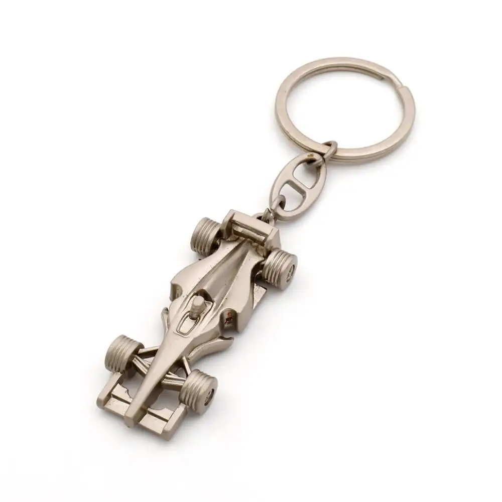 Shtone Car Shape Fashion Promotion Mini Metal Keychain Custom Brand Logo Keyrings