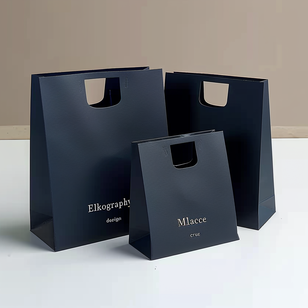 Custom Printed Logo Shopping Carrier Bag Recyclable Luxury Retail Gift Paper Bags for Clothes Cosmetic