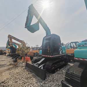 Mini excavadora Kobelco usada Compacta y flexible, excavadora de segunda mano de Japón original con certificado CE Sk75 EPA de 7 toneladas, 2 unidades - Product Image 1