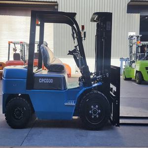 המכירה הטובה ביותר קטנה מלגזה cpd30 3 טון מלגזה מנוע דיזל מלגזה למכירה - Product Image 3