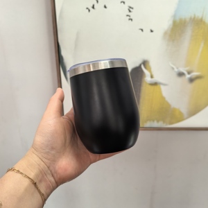 Vaso Térmico de Acero Inoxidable de 12 oz con Acabado Cáscara de Huevo para Oficina y Escuela, Aislamiento Térmico para <span class=keywords><strong>Agua</strong></span> Caliente, Apto para Niños, Tipo Presión para Hervir - Product Image 6