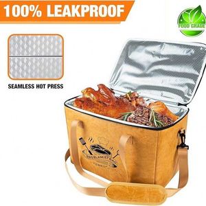 Custom Cooler Bag Made in Tyvek Paper BBQ <b>Blanket</b> Insulation Bag for Outdoor - Product Image 6