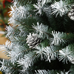 Nhà Máy Giá Rẻ <span class=keywords><strong>Xmas</strong></span> Cây Tự Nhiên Giáng Sinh Màu Xanh Lá Cây Nhân Tạo Cây Giáng Sinh Với Mùa Đông Hiệu ứng Sương Mù Cho Kỳ Nghỉ Trang Trí - Product Image 3