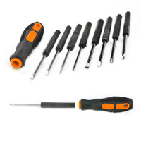 Ensemble de 10 tournevis manuels multifonctionnels, outils de réparation d'ordinateurs, outils de quincaillerie pour la quincaillerie