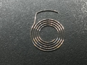 نابض شعري مخصص لأجهزة القياس الكهربائية مصنوع من البرونز الفوسفوري والنحاس البريلي - Product Image 2