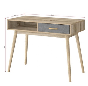 Scrivania Moderna in Legno per Ufficio e Studio <span class=keywords><strong>con</strong></span> Cassetti in Tessuto, Produzione OEM - Product Image 6