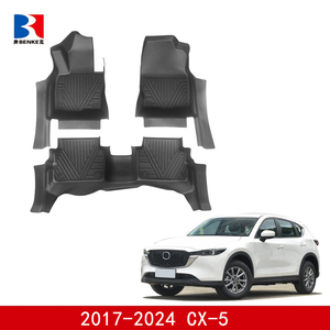 wholesale Factory Custom 5D TPE <b>Rubber</b> Eco-friendly Waterproof Anti Slip 5D Car <b>Floor</b> Mats 3 Pieces for Mazda CX-5 2017-2024 - Product Image 4