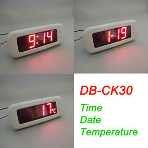 Xe buýt HLV phụ tùng ô tô led thời gian ngày Nhiệt độ Tốc độ hiển thị điện tử xe buýt kỹ thuật số Đồng hồ - Product Image 3
