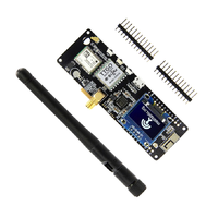 Module sans fil Meshtastic T-Beam V1.1 ESP32 LoRa 433/868/915/923Mhz WiFi GPS NEO-6M avec écran OLED pour Ar