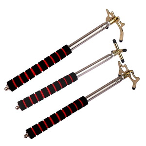 ไม้คิวบิลเลียดโลหะพร้อมที่วางคิวแบบมีหัวกากบาท ราคาโรงงาน คละแบบสุ่ม - Product Image 4