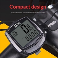 Ordinateur de vélo de route et de montagne en matériau ABS, écran de 1,4 pouce, compteur de vitesse, odomètre, compteur de cadence, affichage de la vitesse en MPH