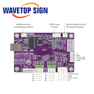 Wavetopsign lihuiyu M3 Nano laser điều khiển bảng chính + Bảng điều khiển + Dongle B hệ thống + Cáp - Product Image 2