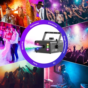1500W khói Máy RGB 6 LED sương mù máy với điều khiển từ xa cho DJ Disco Đảng hộp đêm giáng sinh hiệu ứng sân khấu <span class=keywords><strong>Fogger</strong></span> máy - Product Image 6