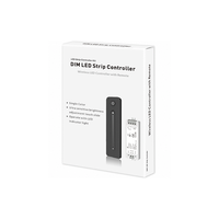 Ensemble Contrôleur de Bande LED RF V1+R11 8A*1CH avec Télécommande Gradateur, Sortie 1 Canal, Charge Max. 288W