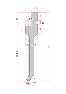 하이 퀄리티 벤딩 금형, 프레스 브레이크 도구, 유럽 벤딩 머신용 프레스 브레이크 다이