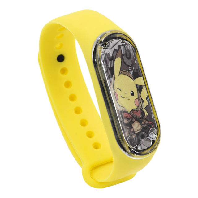 New Design Cartoon Anime Patterned Clock Dial LED Show Watches Wrist Clock Kids Saat