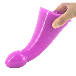 FAAK Hot Sales Anal Sexspielzeug Weihnachts hut Form Rot Anal Dildo Large Butt Plug für Frauen Männer - Product Image 5