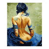 Nude Painting Canvas for Adult, Hand Painting by Number