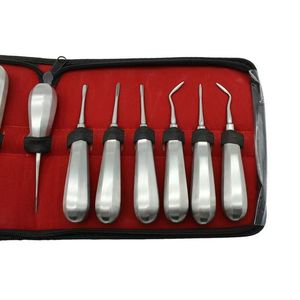 Bahan Gigi, ekstraksi gigi, Tang gigi, Tang <span class=keywords><strong>Dental</strong></span> stainless steel, 13 buah set, Tang gigi minimal - Product Image 6