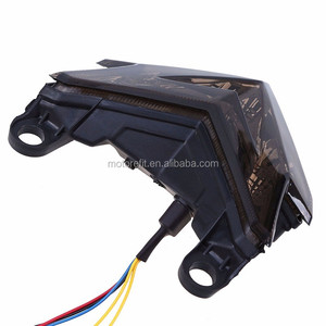 RTS Feu Arrière Moto LED Clignotants Lumières de Frein Arrière Stop Lampe Style Cafe Racer pour <span class=keywords><strong>KAWASAKI</strong></span> <span class=keywords><strong>Z800</strong></span> 2013 2014 - Product Image 2