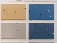 Revêtement de sol en caoutchouc EPDM/SBR haute densité, épaisseur 2 mm, durable, antidérapant, résistant à l'usure, non toxique, dureté Shore 92, respectueux de l'environnement, ISO 9001