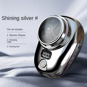2023 gran oferta Mini Afeitadora eléctrica portátil para hombres afeitadora recargable USB para uso doméstico en hoteles y autocaravanas - Product Image 5