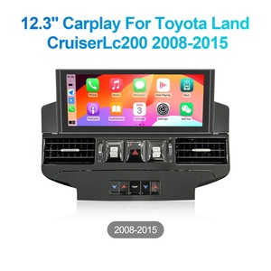 Navihua for Toyota Land Cruiser LC200 2008 2015 Android Car Radio 12.3 Inch Multimedia <b>Stereo</b> Carplay GPS Navigation DVD Player - Product Image 3