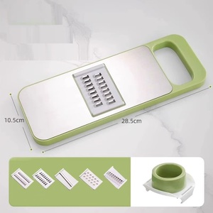 Herramienta <span class=keywords><strong>de</strong></span> cocina multifuncional <span class=keywords><strong>de</strong></span> acero inoxidable ajustable, rebanadora <span class=keywords><strong>de</strong></span> verduras, <span class=keywords><strong>picadora</strong></span> <span class=keywords><strong>de</strong></span> <span class=keywords><strong>queso</strong></span> para rebanar manualmente, fruta y verdura - Product Image 6