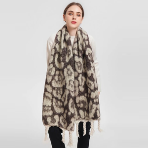 Fashional 100% แคชเมียร์สุภาพสตรีฤดูหนาวที่สวยงาม Lady Cashmere Stole Pashmina ผ้าพันคอ <span class=keywords><strong>Infinity</strong></span> - Product Image 1