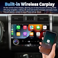 Navirider 2024 Android 14.0 pour FJ Cruiser J15 2007-2014 DSP intégré 2DIN Autoradio GPS Navigation Stéréo